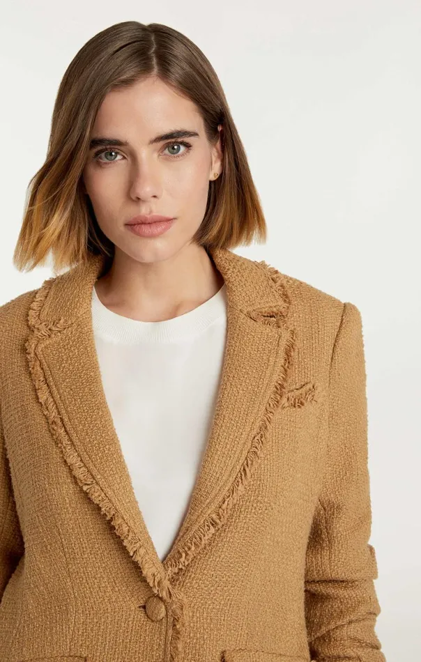 Women Boucle Khloe Blazer Sahara Cinq Sept Blazers