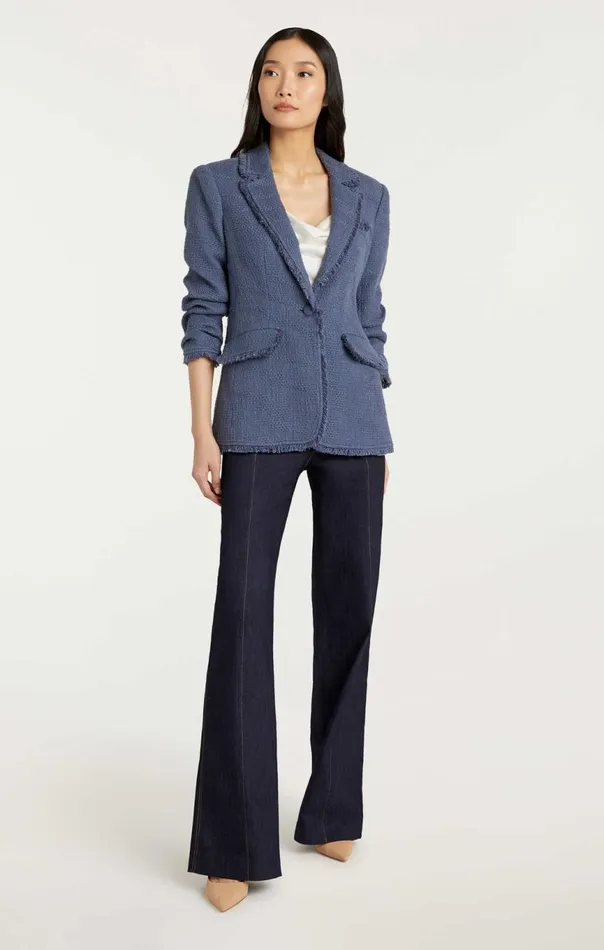 Women Boucle Khloe Blazer Shadow Cinq Sept Blazers