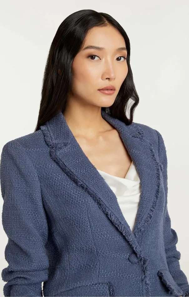 Women Boucle Khloe Blazer Shadow Cinq Sept Jackets