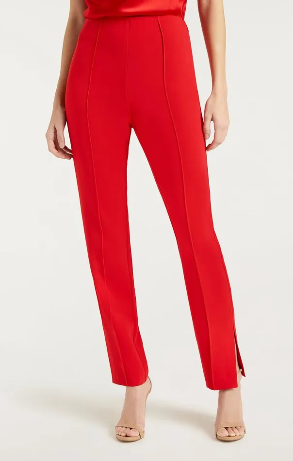 Women Brianne Pant Rubyred Cinq Sept Pants