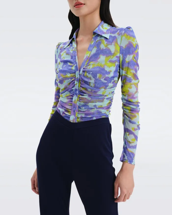 Women Brooklyn Pants Navy DVF Pants and Shorts