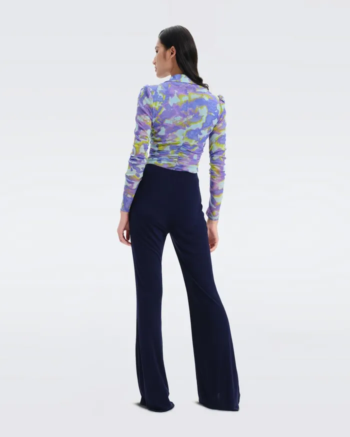 Women Brooklyn Pants Navy DVF Pants and Shorts