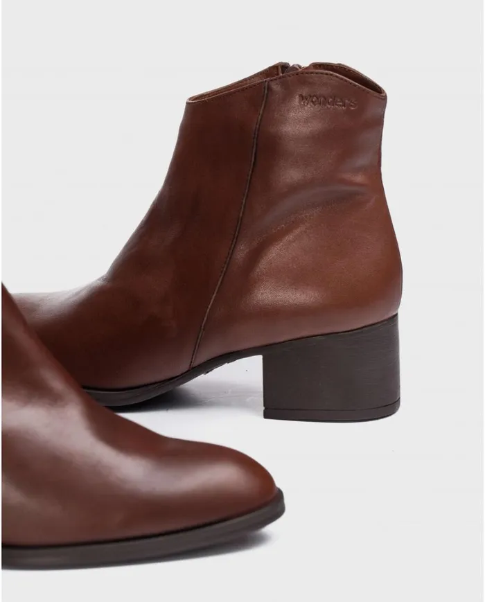 Women Brown Easy Ankle Boot Wonders Ankle Boots Women Brown Easy Ankle Boot Wonders Ankle Boots