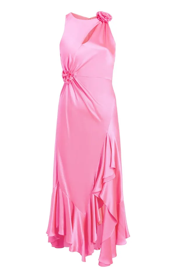 Women Cates Dress Electricpink Cinq Sept Midi