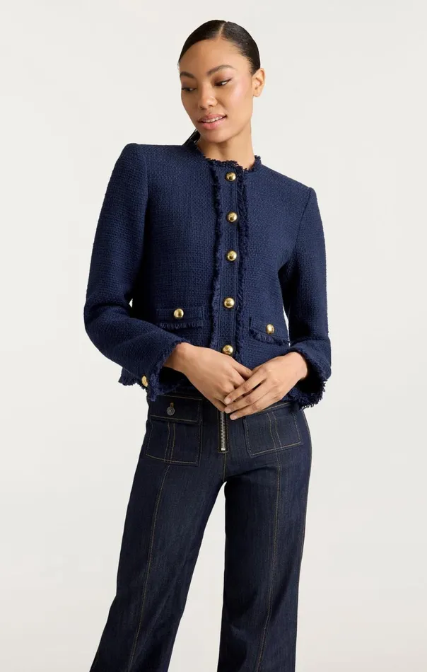 Women Christie Jacket Navy Cinq Sept Jackets