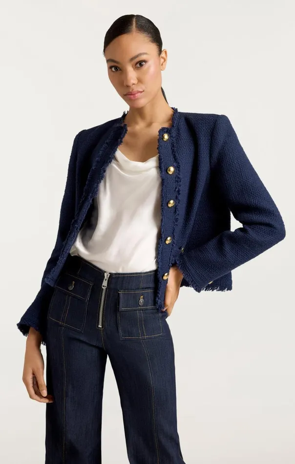 Women Christie Jacket Navy Cinq Sept Jackets