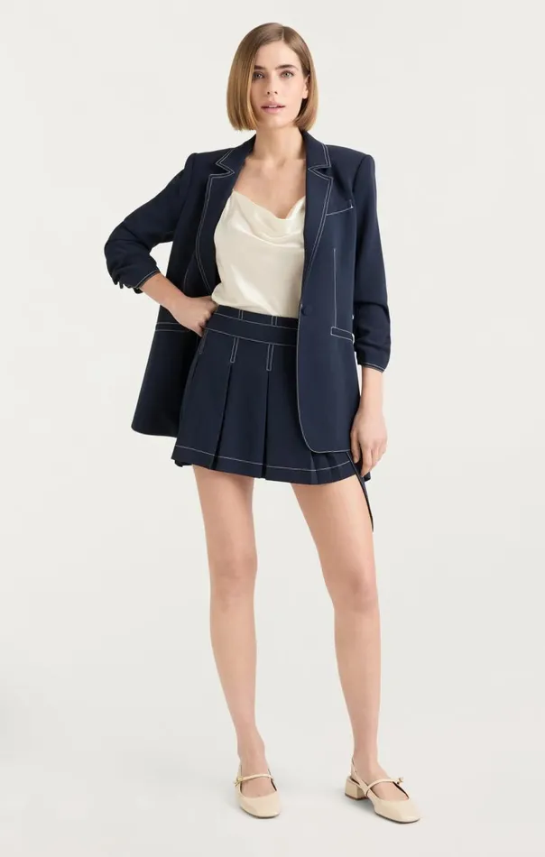 Women Ciela Skort Navyivory Cinq Sept Skirts
