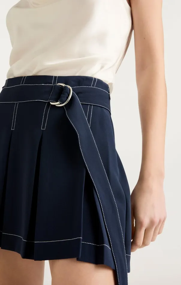 Women Ciela Skort Navyivory Cinq Sept Skirts