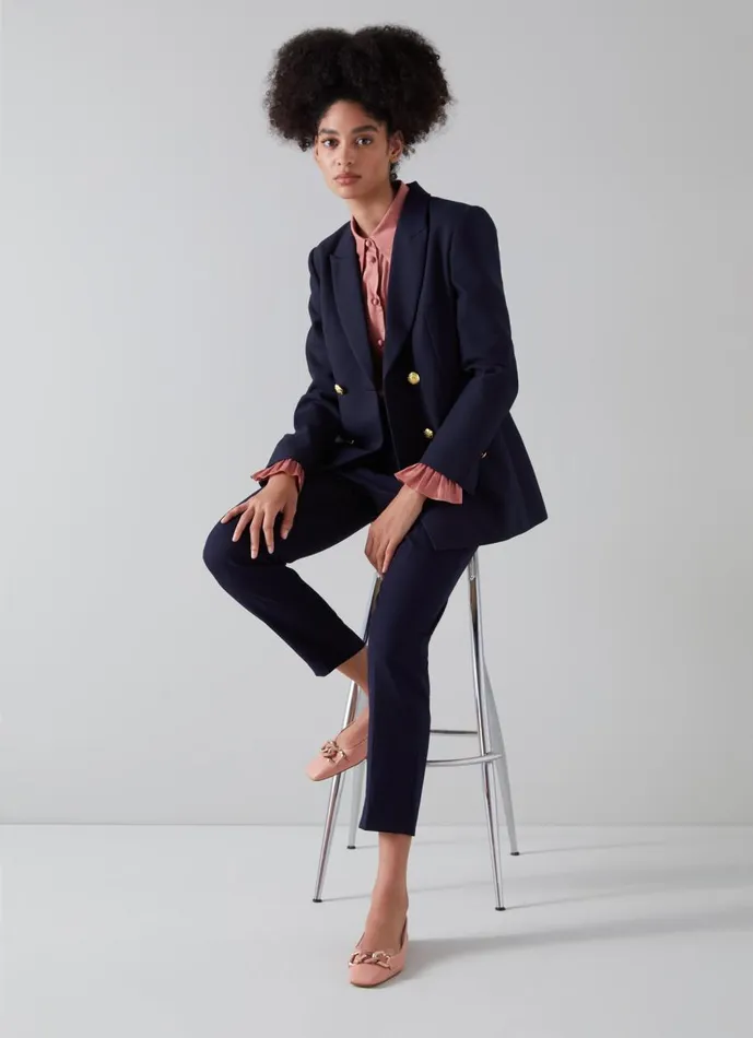 Women Coats and Jackets LKBennett Mariner Navy DoubleBreasted Sailor Blazer Navy Women Coats and Jackets LKBennett Mariner Navy DoubleBreasted Sailor Blazer Navy