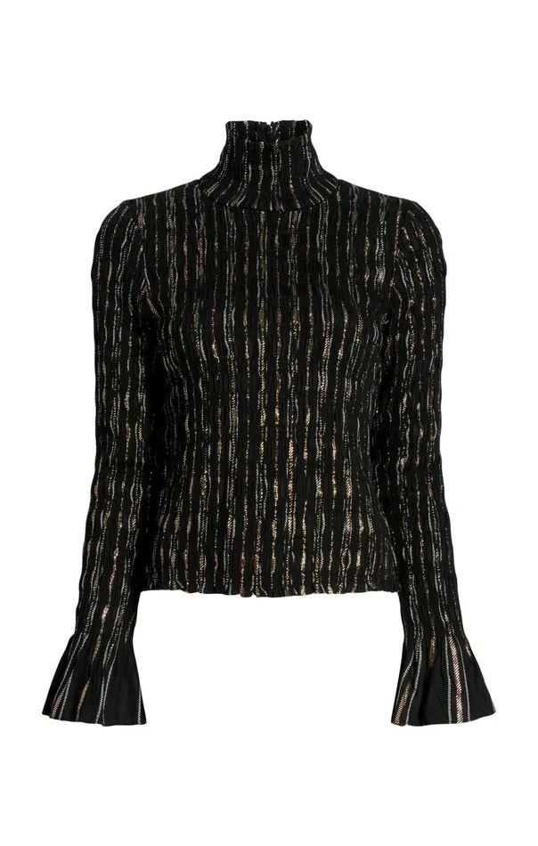 Women Cooper Top Blackbronze Cinq Sept Long Sleeve Tops