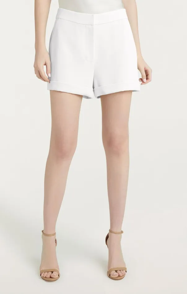 Women Crepe Elaine Short Ivory Cinq Sept Shorts
