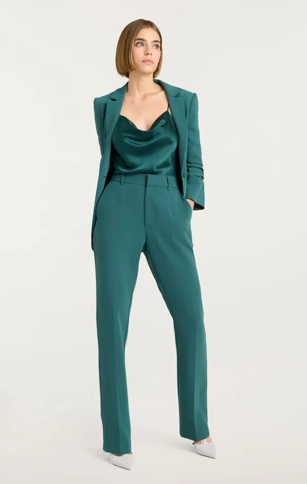 Women Crepe Khloe Blazer Greenonyx Cinq Sept Blazers