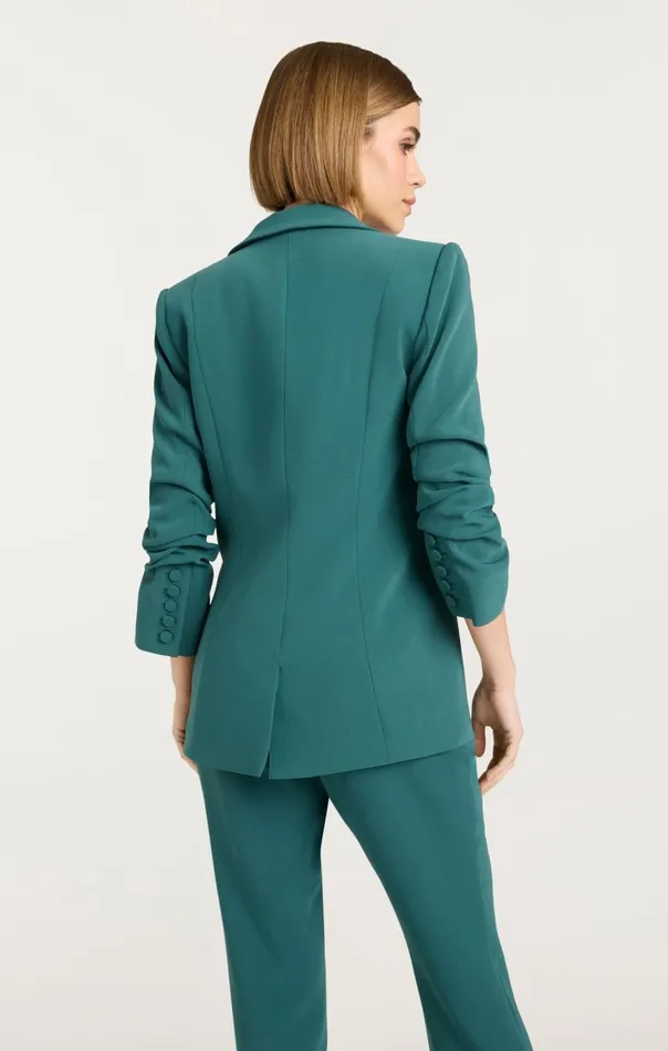 Women Crepe Khloe Blazer Greenonyx Cinq Sept Blazers