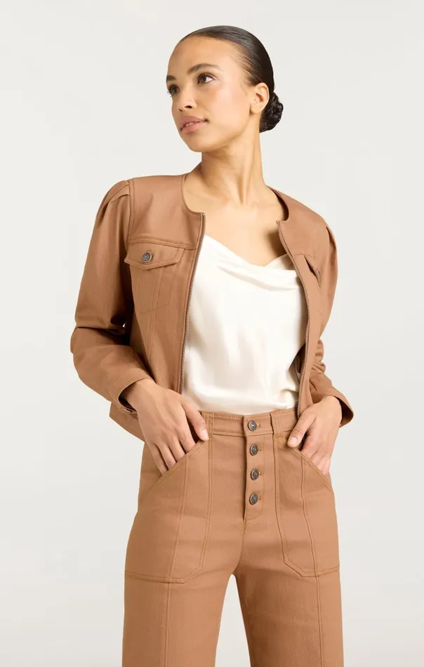 Women Dalia Jacket Cocoa Cinq Sept Jackets