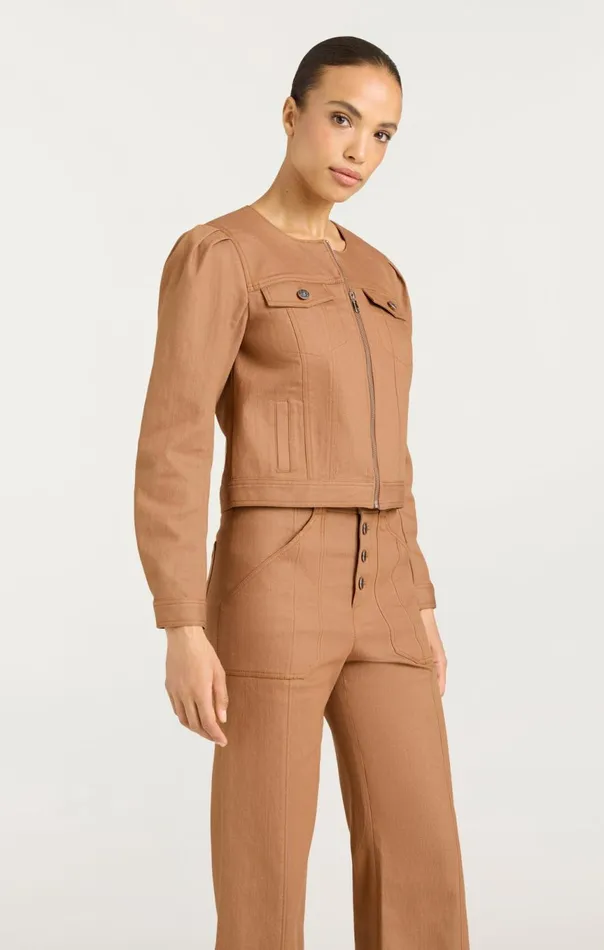 Women Dalia Jacket Cocoa Cinq Sept Jackets
