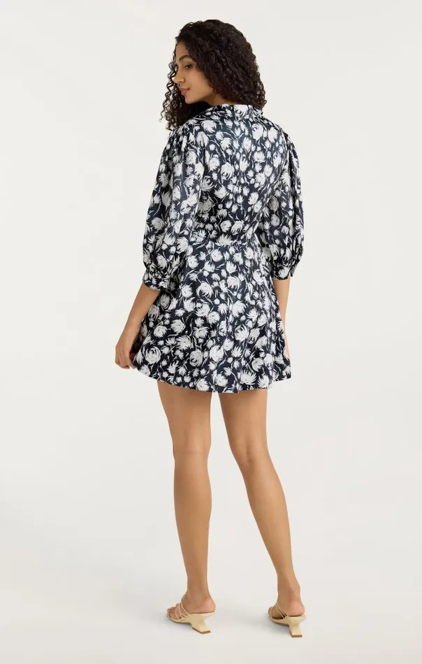Women Darby Dress Navyivory Cinq Sept Mini