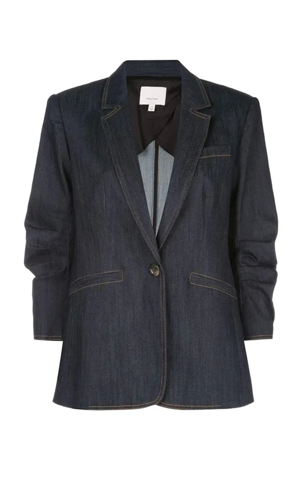 Women Denim Khloe Blazer Indigo Cinq Sept Blazers