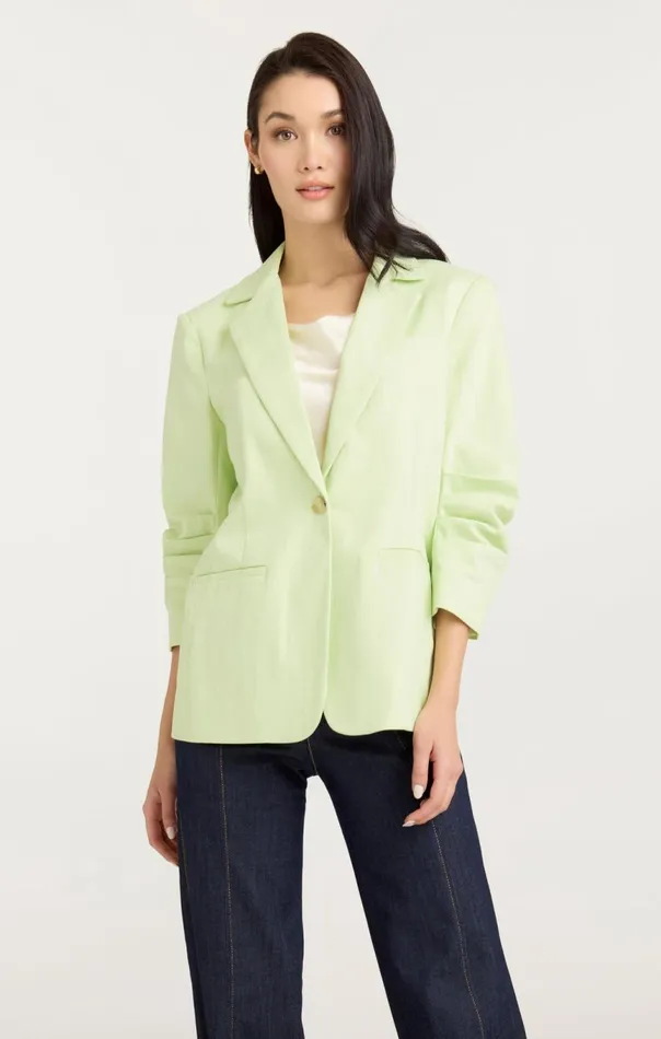 Women Denim Khloe Blazer Pistachio Cinq Sept Blazers