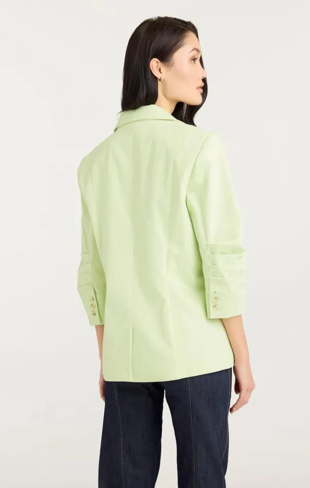 Women Denim Khloe Blazer Pistachio Cinq Sept Blazers