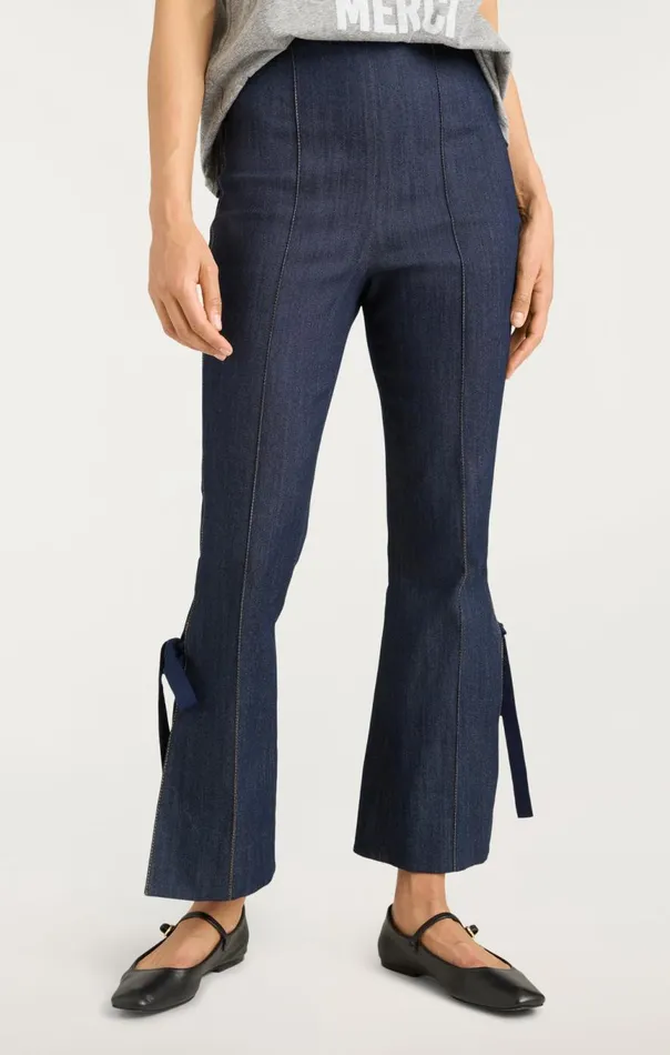 Women Denim Lou Pant Indigo Cinq Sept Pants