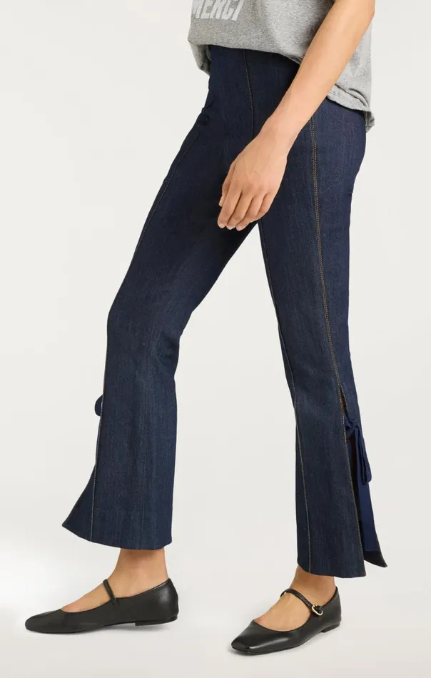 Women Denim Lou Pant Indigo Cinq Sept Pants