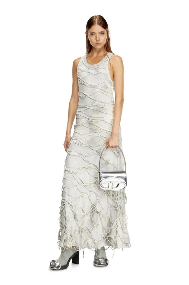 Women Diesel 1DR Bags 1DR Silver Women Diesel 1DR Bags 1DR Silver