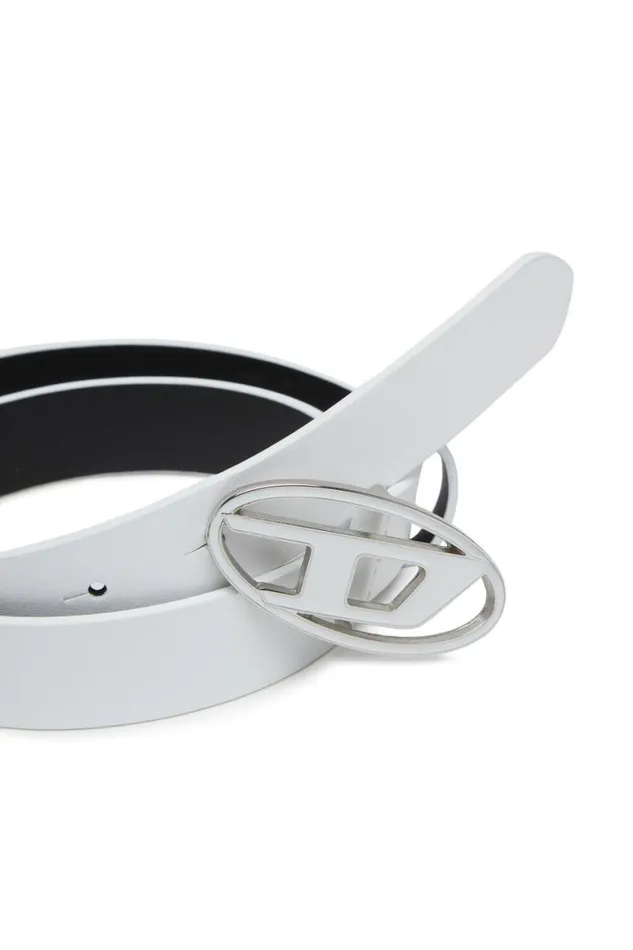 Women Diesel Belts B1DR 25 White Women Diesel Belts B1DR 25 White