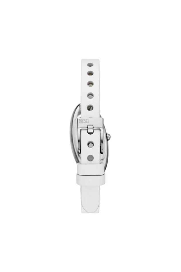 Women Diesel Caps Hats and Scarves DZ5613 WATCH White Women Diesel Caps Hats and Scarves DZ5613 WATCH White