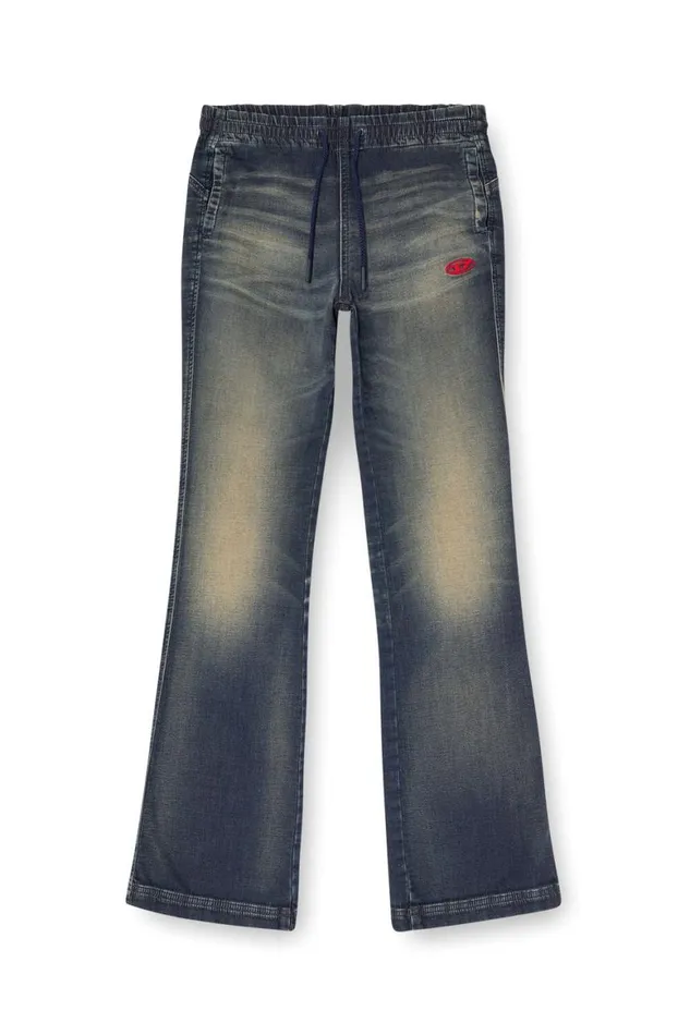 Women Diesel Jeans Bootcut 2069 DEbbey Joggjeans 068PM Dark Blue