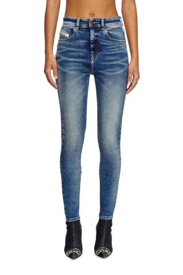 Women Diesel Jeans Skinny Jeans 1984 SlandyHigh 007Y9 Medium Blue Women Diesel Jeans Skinny Jeans 1984 SlandyHigh 007Y9 Medium Blue