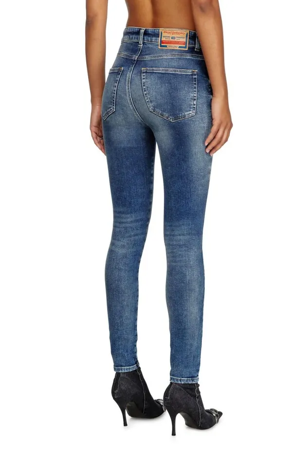 Women Diesel Jeans Skinny Jeans 1984 SlandyHigh 007Y9 Medium Blue Women Diesel Jeans Skinny Jeans 1984 SlandyHigh 007Y9 Medium Blue
