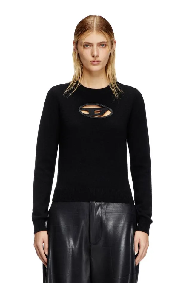 Women Diesel Knitwear MAREESASLIM Black Women Diesel Knitwear MAREESASLIM Black