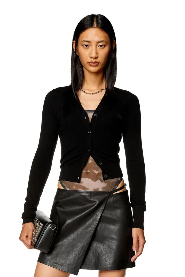 Women Diesel Knitwear MARTE Black Women Diesel Knitwear MARTE Black