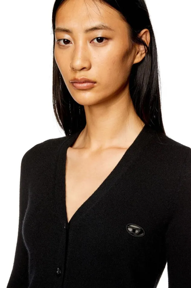 Women Diesel Knitwear MARTE Black Women Diesel Knitwear MARTE Black