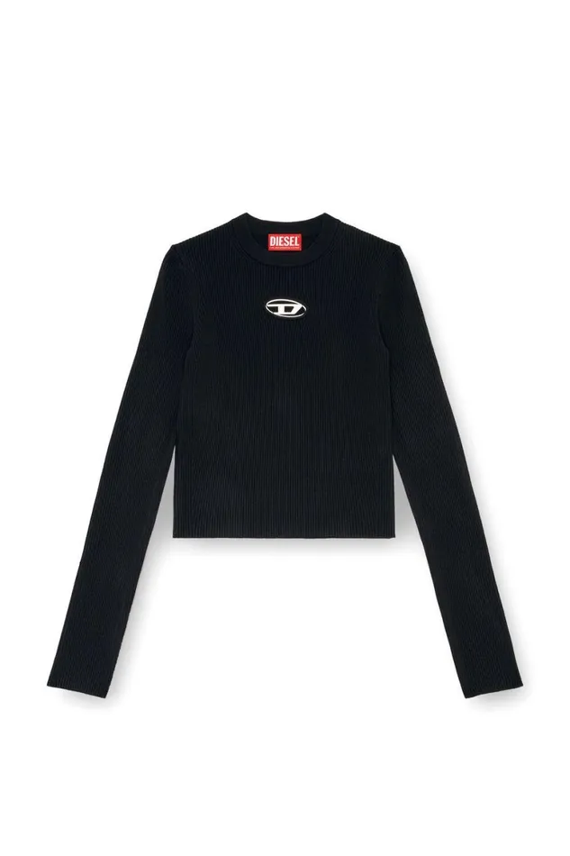 Women Diesel TShirts and Tops MVALARI Black Women Diesel TShirts and Tops MVALARI Black