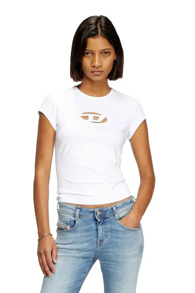 Women Diesel TShirts and Tops TANGIE White Women Diesel TShirts and Tops TANGIE White