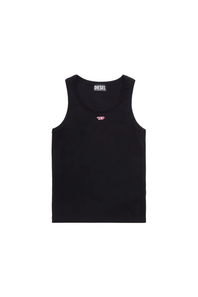 Women Diesel TShirts and Tops TANKYD Black Women Diesel TShirts and Tops TANKYD Black