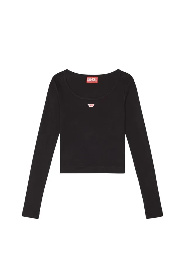 Women Diesel TShirts and Tops TBALLETD Black Women Diesel TShirts and Tops TBALLETD Black