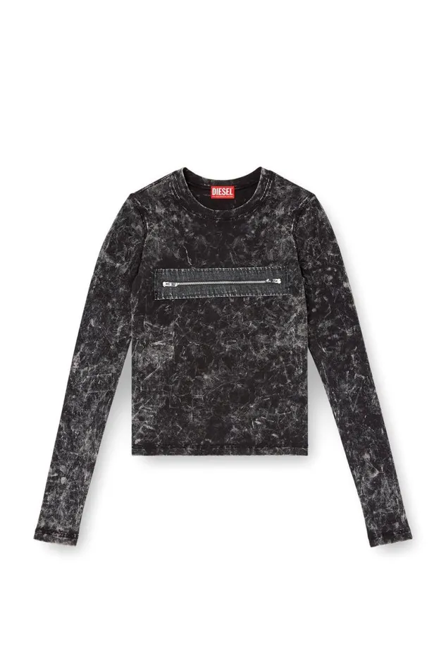 Women Diesel TShirts and Tops TERCOLE Black Women Diesel TShirts and Tops TERCOLE Black