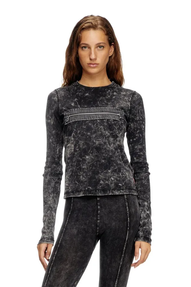 Women Diesel TShirts and Tops TERCOLE Black Women Diesel TShirts and Tops TERCOLE Black