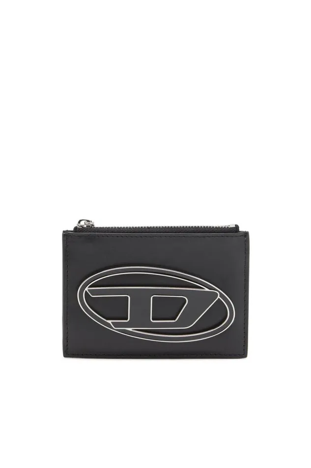 Women Diesel Wallets 1DR CARD HOLDER I Black
