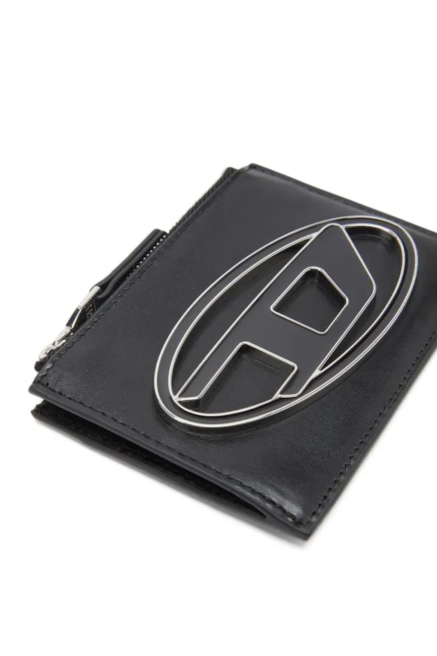 Women Diesel Wallets 1DR CARD HOLDER I Black Women Diesel Wallets 1DR CARD HOLDER I Black