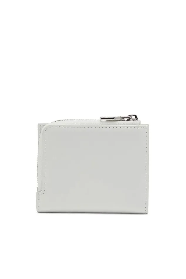 Women Diesel Wallets 1DR CARD HOLDER ZIP L White Women Diesel Wallets 1DR CARD HOLDER ZIP L White