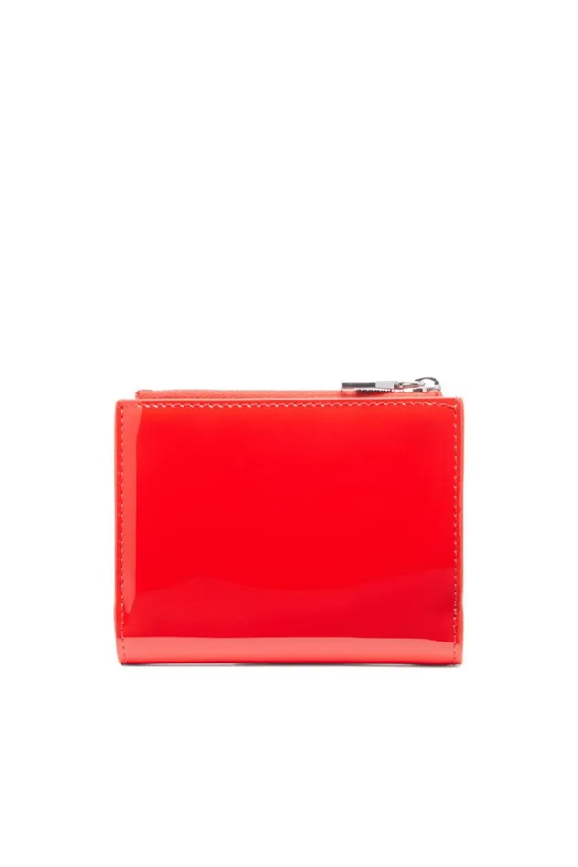 Women Diesel Wallets PLAY BIFOLD ZIP II Red Women Diesel Wallets PLAY BIFOLD ZIP II Red