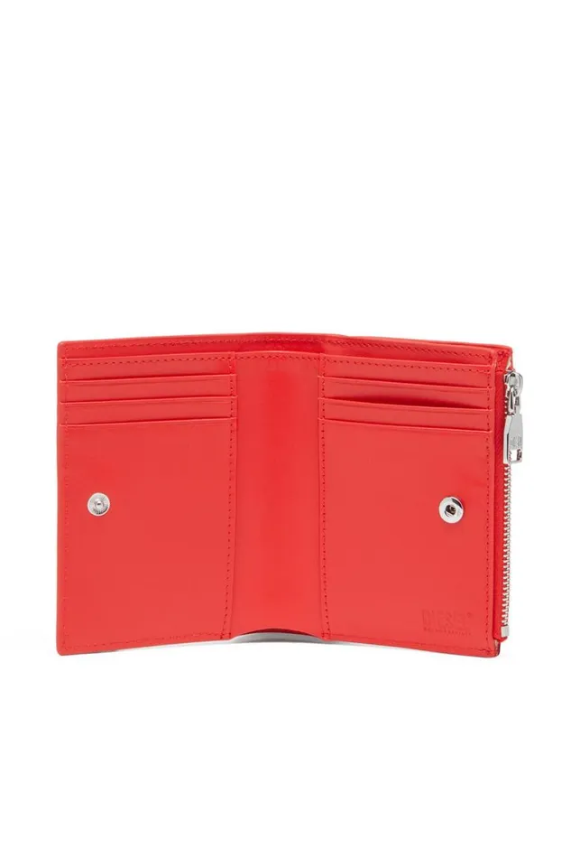 Women Diesel Wallets PLAY BIFOLD ZIP II Red Women Diesel Wallets PLAY BIFOLD ZIP II Red
