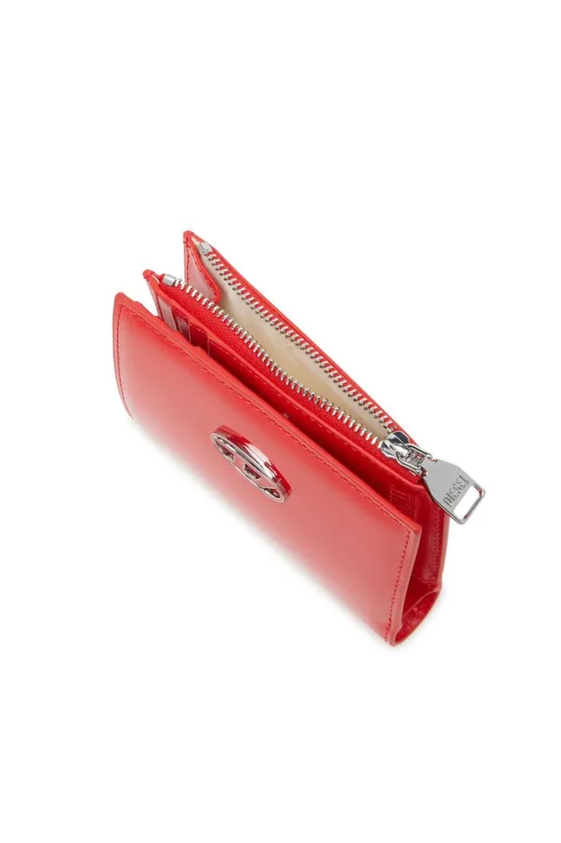 Women Diesel Wallets PLAY BIFOLD ZIP II Red Women Diesel Wallets PLAY BIFOLD ZIP II Red