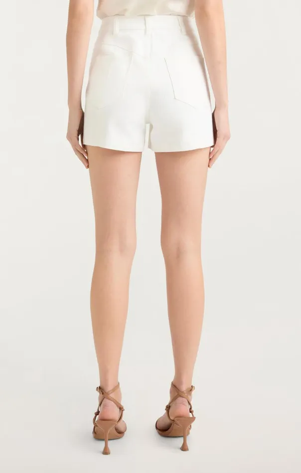 Women Ditsy Dots Brea Short White Cinq Sept Shorts