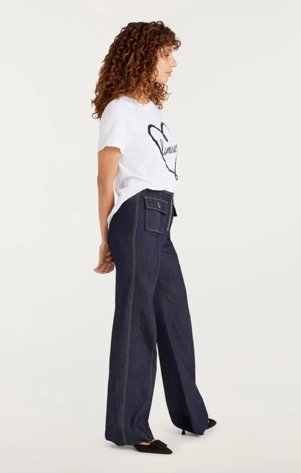 Women Doodled L039amour Tee Whiteblack Cinq Sept Tees