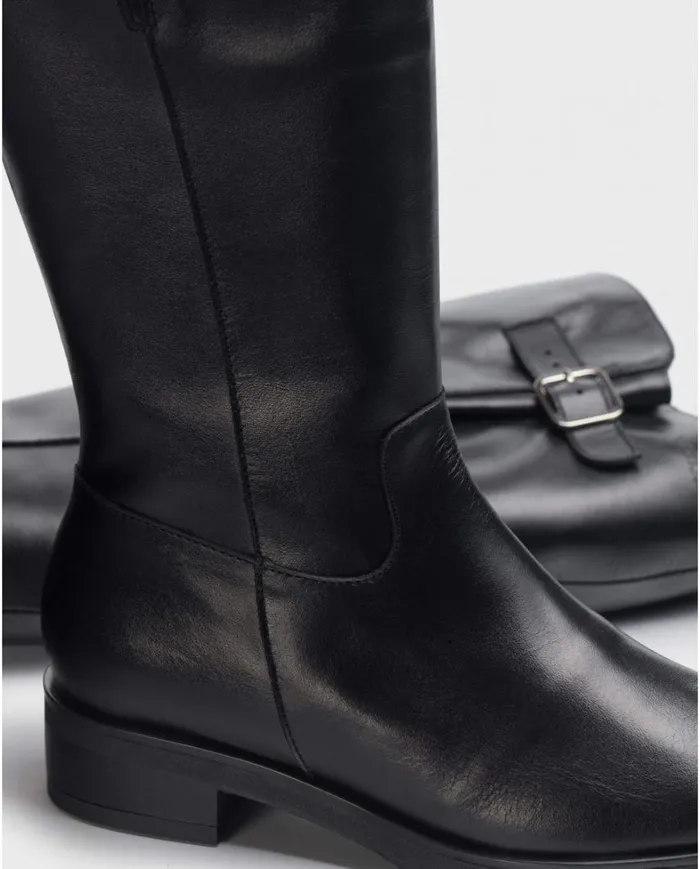 Women DOUBLE Black Boots Wonders Boots Women DOUBLE Black Boots Wonders Boots