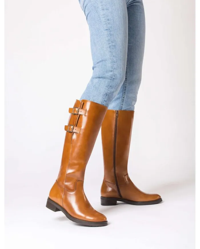 Women DOUBLE Brown Boot Wonders Boots